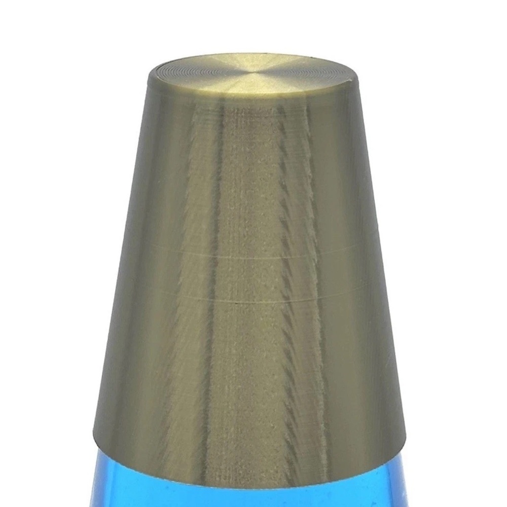 Lava Lamp 3D Printed CAP TOP ONLY! Fits 14.5” to 17” Lamps ANTIQUE BRASS
